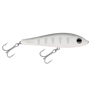 Halco Slidog 125mm Stickbait Hard Body Fishing Lure H91 Silver Shadow