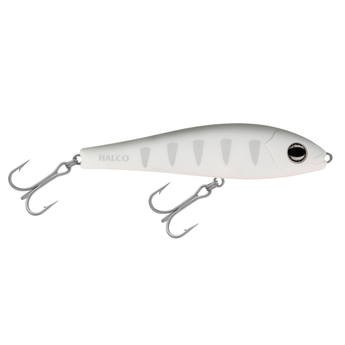 Halco Slidog 125mm Stickbait Hard Body Fishing Lure H91 Silver Shadow