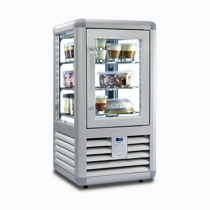 Bromic Countertop Freezer - 100L - 1 Door - Flat Glass