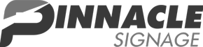 Brand page - Pinnacle Signage - Logo Grayscale