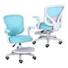 La Bella Blue Kids Desk Chair - Children Office Study Seat with Footrest CILO