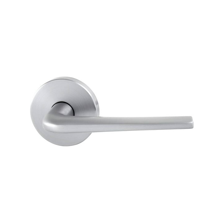 Schlage Brushed Satin Chrome Medio Plus Series Sierra Dummy Lever With QuickFix