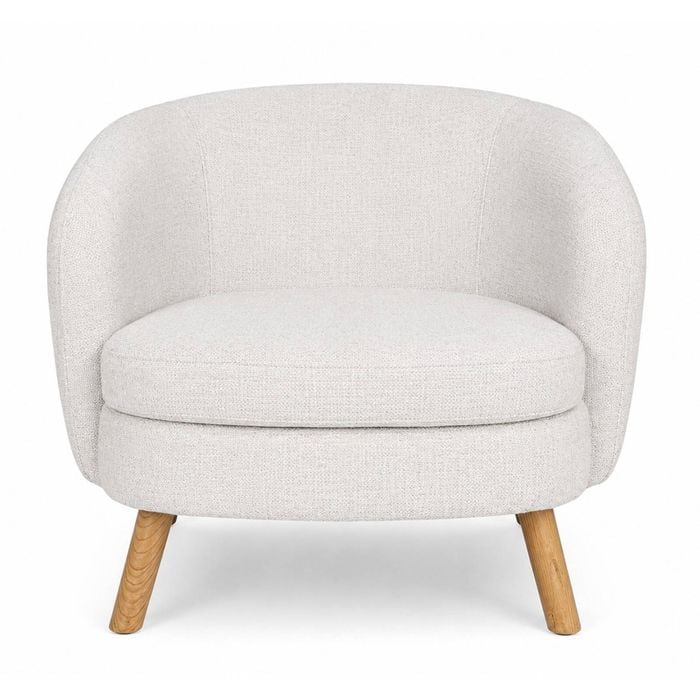 SK Designer Living | Luna Tub Accent Chair - Ivory 102
