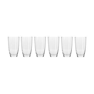 6pc Krosno Harmony 500ml Highball Glass Set - Clear