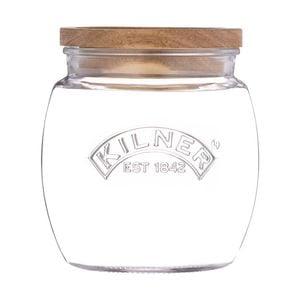 Kilner Universal Storage Jar With Acacia Lid 850ml