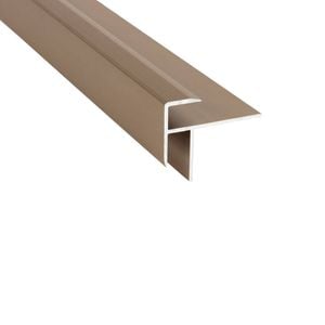 Roberts 8mm x 3.3m Stair Nosing Trim Bronze