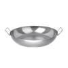 Vogue Paella Pan Carbon Steel Round 400mm Spanish Cooking Pan