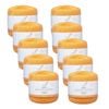 10pk Malli Super Strength 100% Cotton Crochet Knitting Yarn 3ply 50g Orange