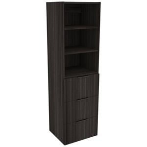 Lugna 1536 x 450 x 380mm Storm Ready to Assemble Robe Insert 2 Shelf 3 Drawer Unit
