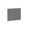 Kaboodle 600mm Smoked Grey V-Groove Farmhouse Sink Doors - 2 Pack