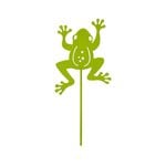 Northcote Pottery Decorative Flat Metal Frog Stake
