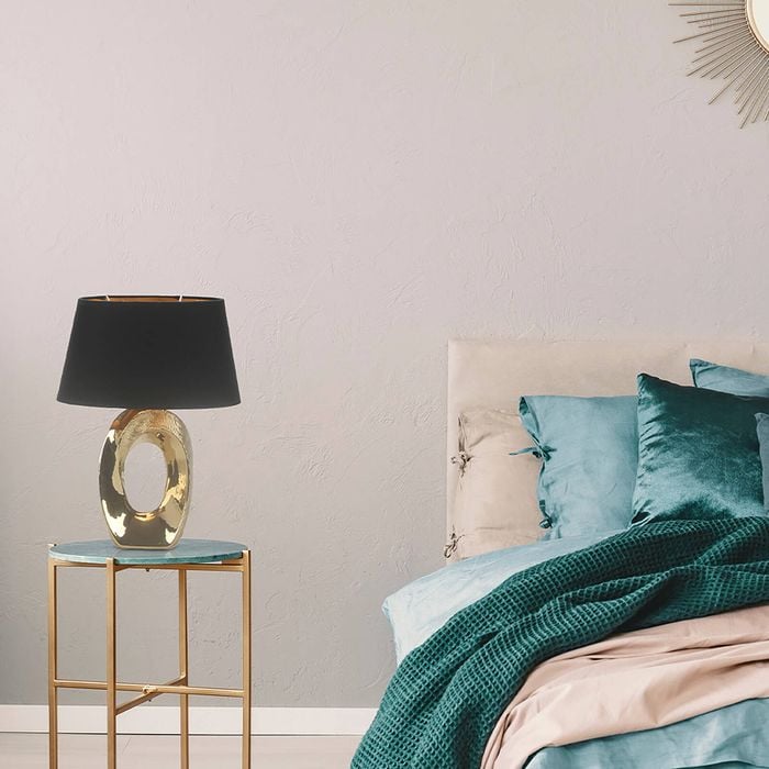 Vencha Shine Ceramic Table Lamp - Gold