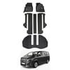 AUSGO Floor Mats & Boot Liner Set for Toyota Alphard 2015-2024 Car Cargo Trunk Mat