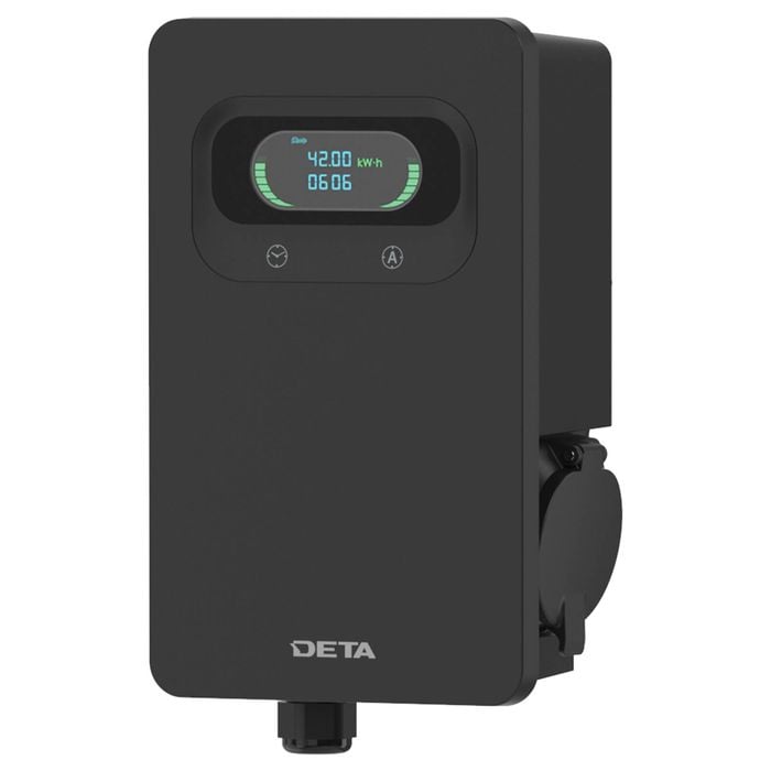 DETA 7kW Untethered Wall Mount EV Charger