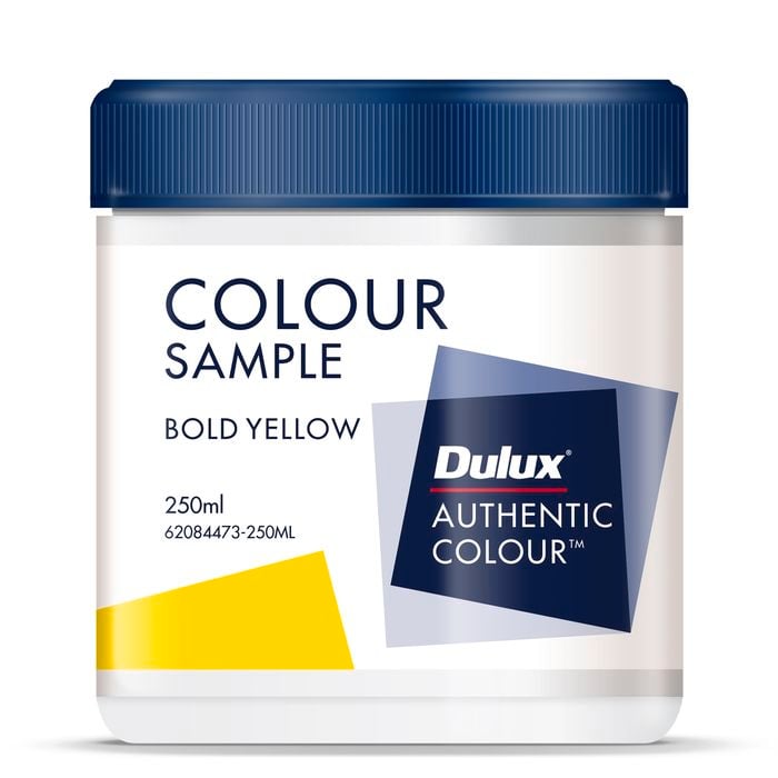Dulux 250ml Bold Yellow Sample Pot