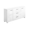 Artiss Buffet Sideboard High Gloss - White