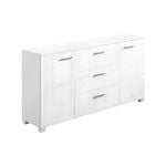 Artiss Buffet Sideboard High Gloss - White