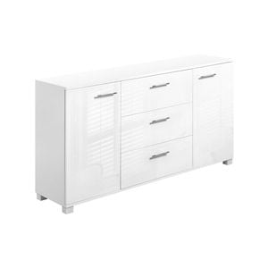 Artiss Buffet Sideboard High Gloss - White