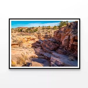 Arizona Sandstone Landscapes  Print 100% Australian Made 90x60cm  (Poster)
