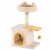 Costway Cat Tree Tower Perch Condo Sisal Scratching Post Fish-shape