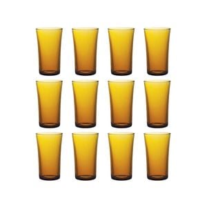 Lys Highball Glasses - 280ml - Amber - Pack Of 12