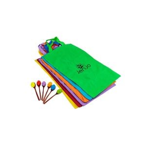 2 in 1 Egg Spoon Race & Hacky Sack Kids Game Set