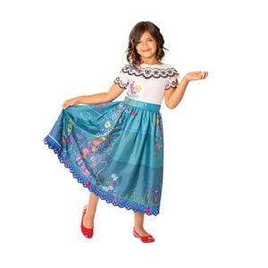 Disney Mirabel Deluxe Encanto Costume Dress Party Cosplay/Halloween Outfit 9-10y