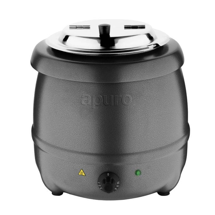 Apuro Soup Kettle Graphite Grey 10l 450w G107-a Commercial Kitchen Storage