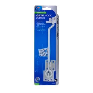 Zenith 200mm Galvanised Heavy Duty Gate Hook