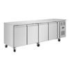 Polar Counter Fridge U-series Four Door 553ltr Commercial Gastronorm Kitchen Refrigeration