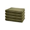 Angove 4pack Hand Towel 40x70cm Olive