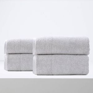 4pc Renee Taylor Aireys 650gsm Zero Twist Bath Sheet Vapour