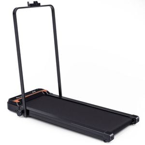 Advwin Foldable Treadmill Walking Pad Home Compact Portable Electric Walking Machine with Handle, Black