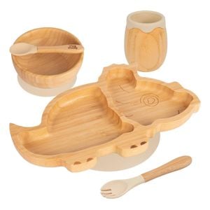 5pc Bamboo Dinosaur Baby Weaning Set
