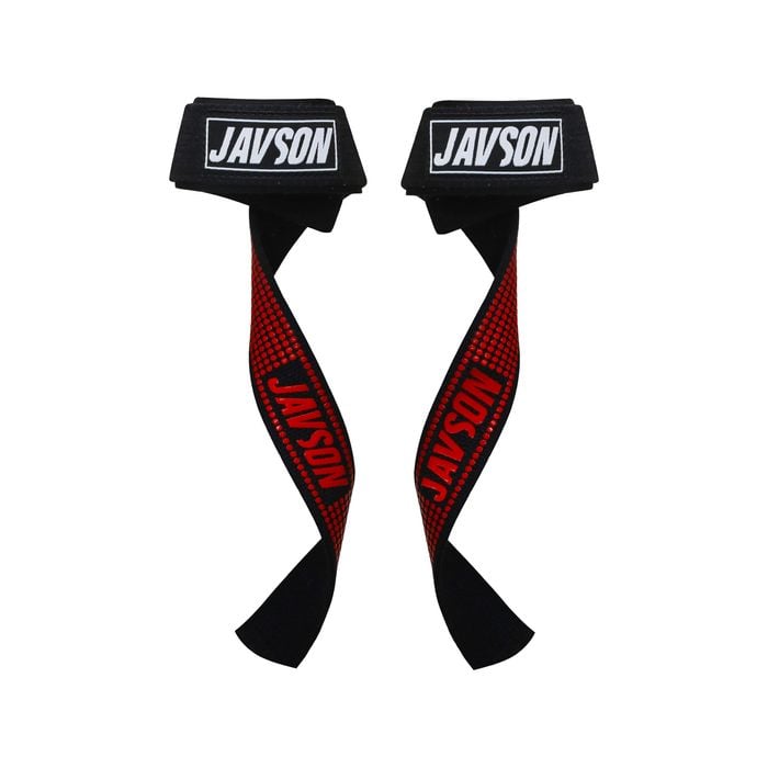 Weight Lifting Straps Single Loop Training Support Bar by Javson - Black