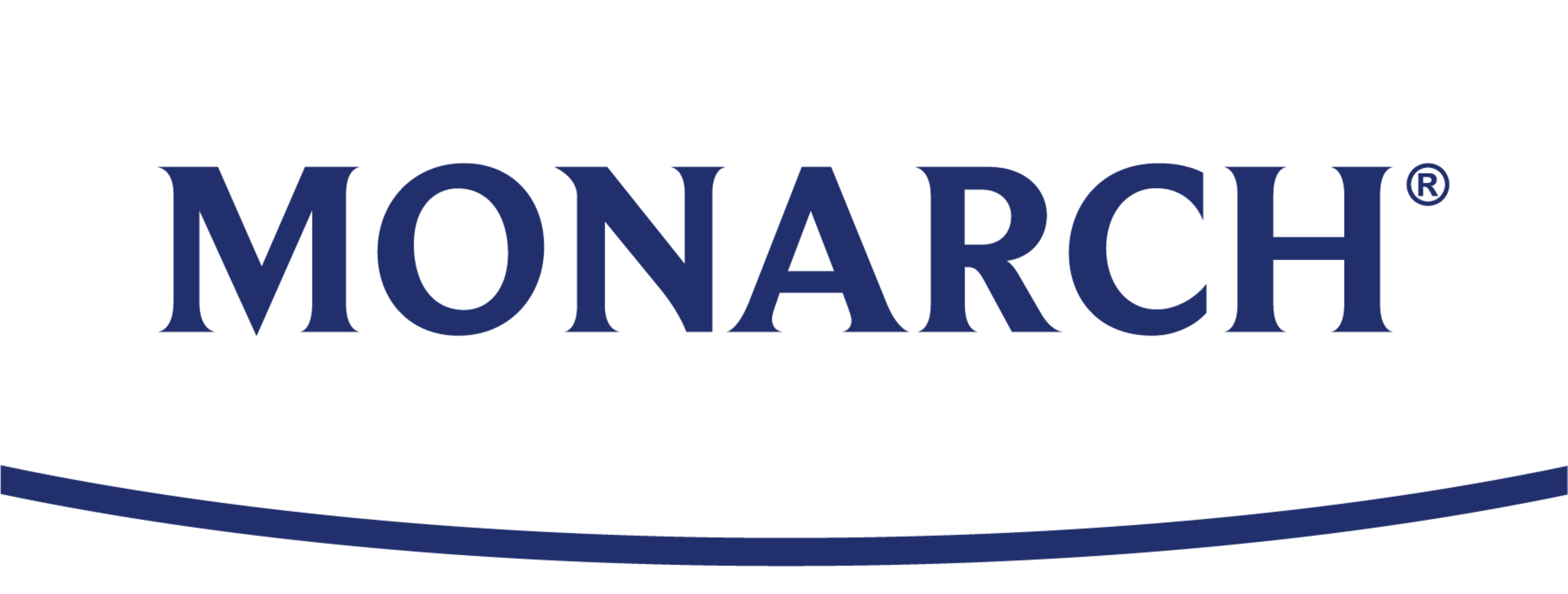 Monarch logo rectangle blue