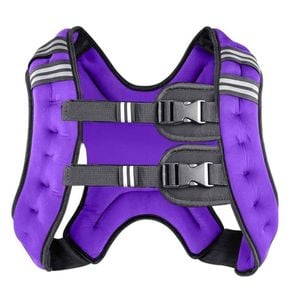 Fohoa 8kg Weight Vest Adjustable With Reflective Stripe