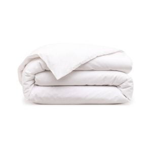 Lacoste L Songe King Size Bed Quilt Cover 100% Cotton Sateen 245x210cm Blanc