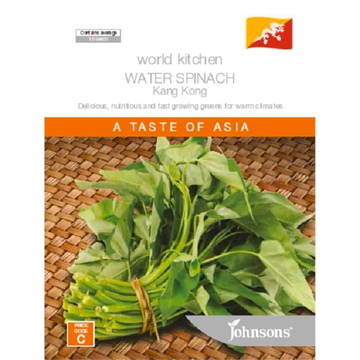 Johnsons Seed Water Spinach Kang Kong World Kitchen