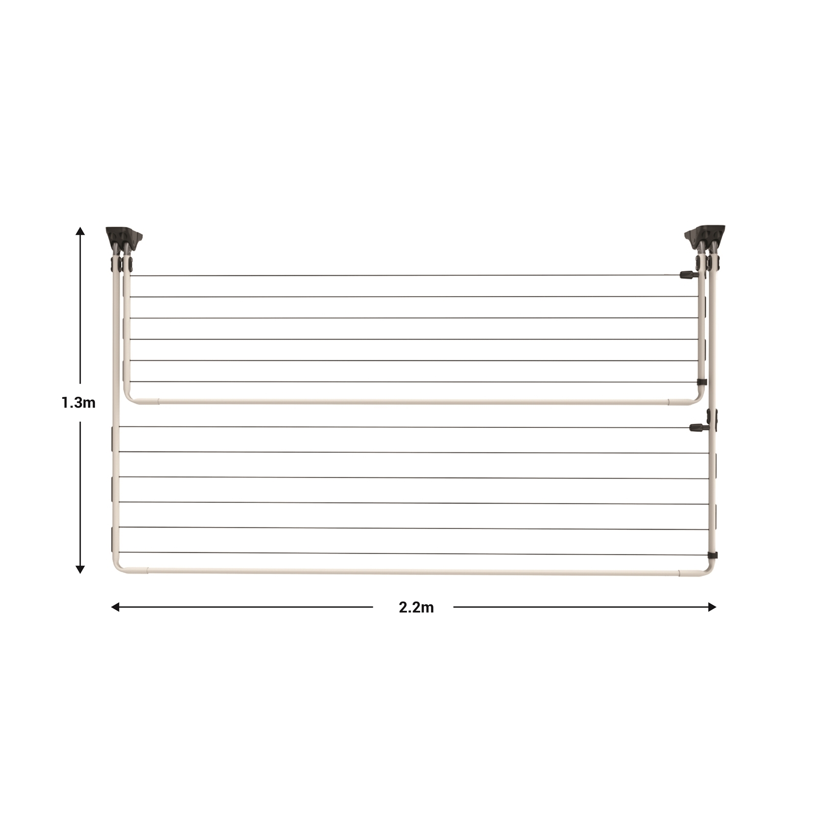 Hills 26m Dune Double Folding Clothesline Bunnings Australia