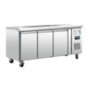 Polar Counter Fridge U-series 3 Door Stainless Steel Commercial Refrigerator