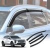 Weathershields for GWM Haval Jolion 2021-Onwards Car Weather Shields Wind Deflectors Window Sun Visor 4 Pcs