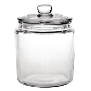 Olympia Glass Biscotti Jar 3.8ltr Kitchen Storage Pantry Organization