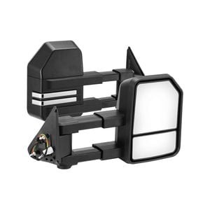 San Hima Pair Extendable Towing Mirrors Gen2 For Nissan Patrol Gu/y61 1997-2016