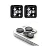 Icoverlover 2x For Iphone 15 Pro Camera Lens Protectors With Locator Black