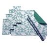 J.Elliot Set of 8 Cotton Napery Set Pippa Teal