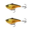 2x 13 Fishing 2.5 Inch El Diablo Vibe Lipless Crank Lures - Golden Retriever