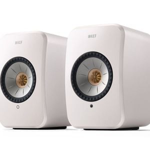 KEF LSX II Wireless HiFi Speakers (Mineral White)