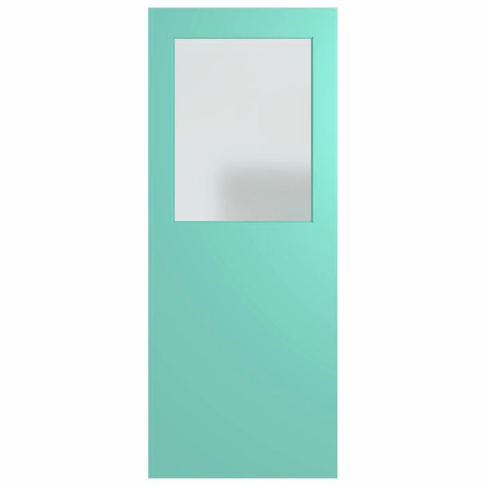 Hume 2040 x 920 x 40mm External Door Duracote Flush Translucent Glass XF3
