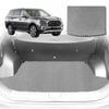 6D Diamond Car Boot Mat for LDV D90 2017-Current-Cargo Mat-Grey-Outback GT